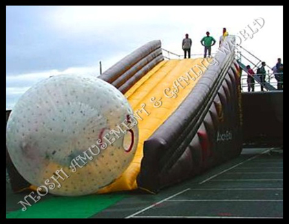 INFLATABLE ZORB RAMP